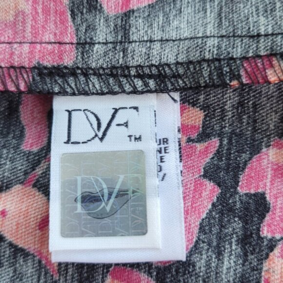 Diane von Furstenberg Jewel Wool Silk Wrap Minidress Size 0 - Picture 9 of 14